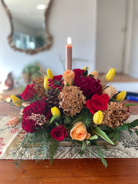 Winter Glow Centerpiece