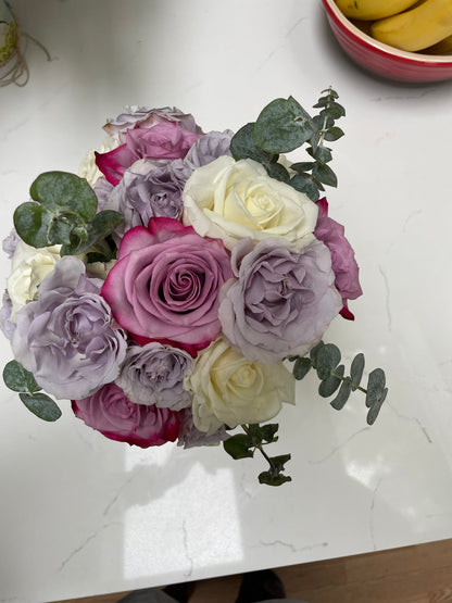 Prom Posy hand-wrapped bouquet